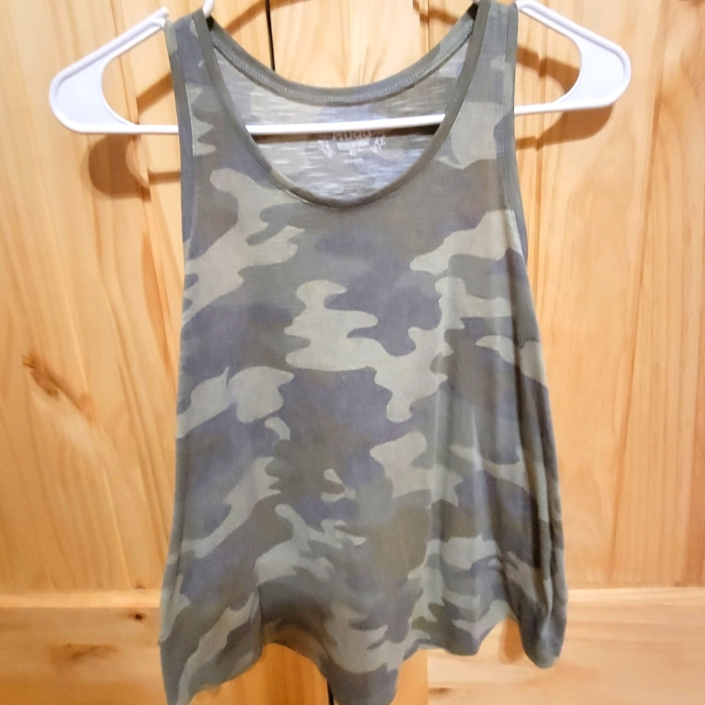 Camo tank top